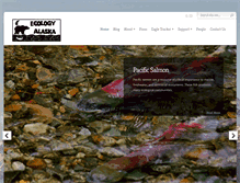 Tablet Screenshot of ecologyalaska.com